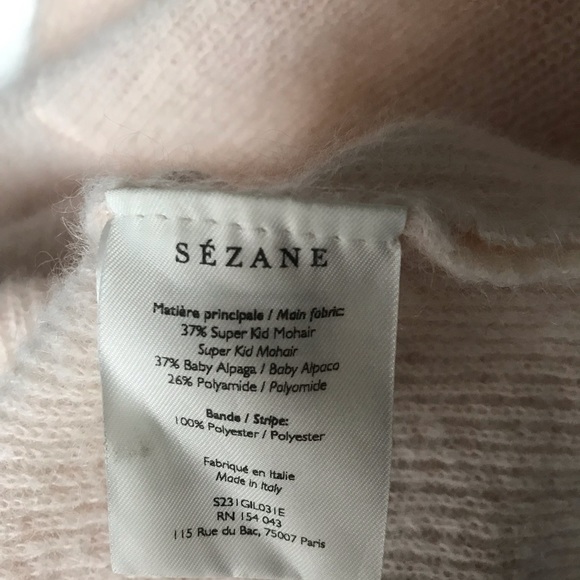 Sézane Rosy Beige Cardigan - Picture 6 of 9